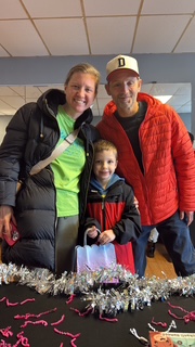 Author signing books